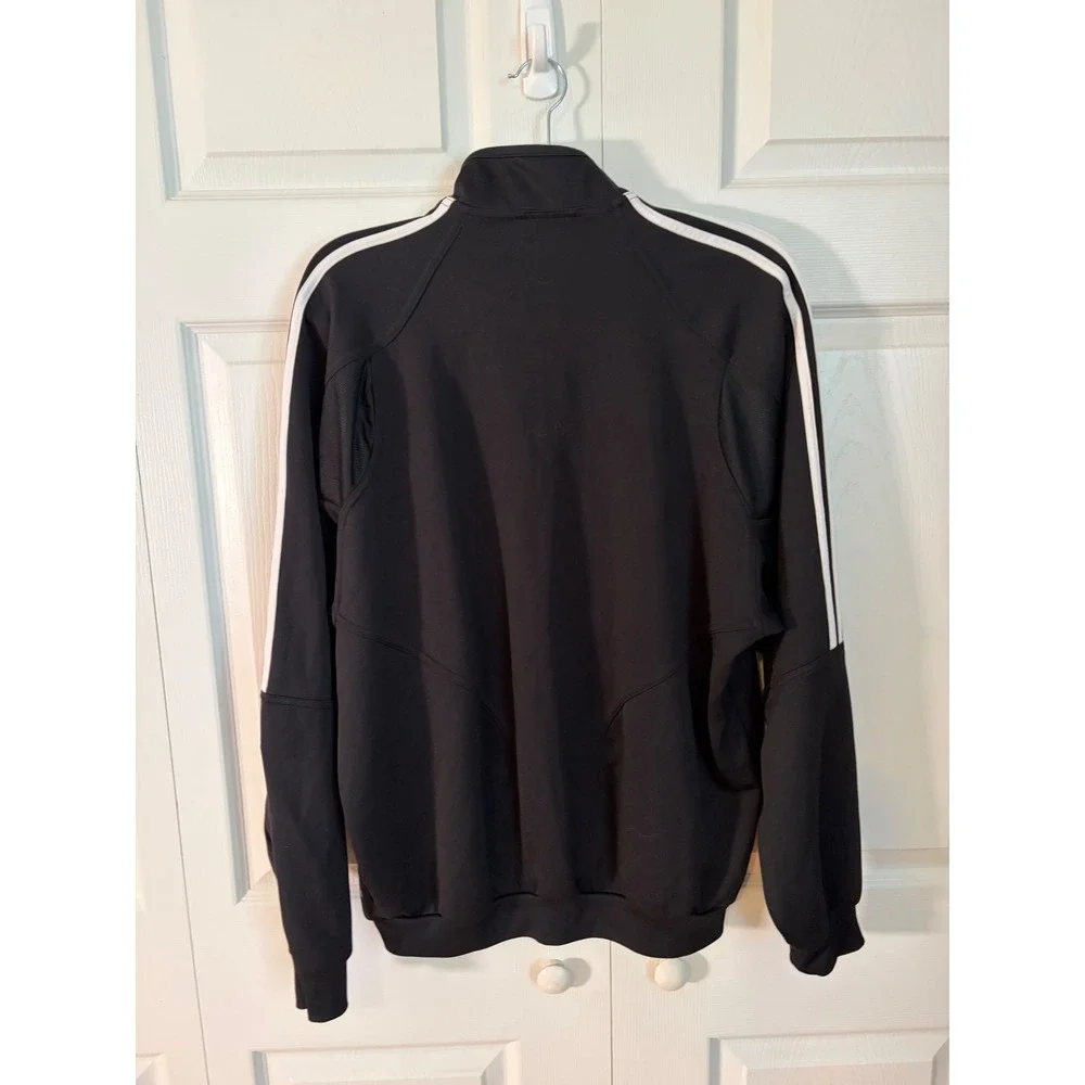 Adidas Cincinnati Kings Soccer Track Jacket‎ Mens Black Full Zip 3 Stripe Coat